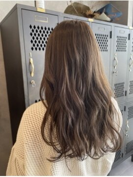 アチーブリス(achieve Liss) 無造作ゆるふわウェーブ 柔らかアッシュブラウンベージュ