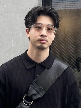 アメリラブ(ameri love) ニュアンスパーマセンターパート