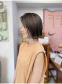 大人ボブ/切りっぱなしボブ/外ハネボブ　渋谷