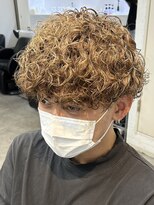 フィフス(fifth) 【fifth】波巻きプードルパーマメンズマッシュスパイラルパーマ
