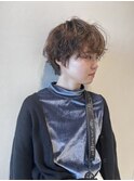 【ハクラ】ショートパーマ マッシュショート マッシュパーマ