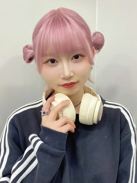 ベレーザシェルト(Beleza scelto) 7145ベビーピンクハイライトグラデーション艶髪ハイトーンカラー