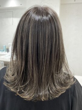 ネックス 表参道本店(nex) nex表参道明るい白髪染めナチュラルベージュ30代40代50代60代