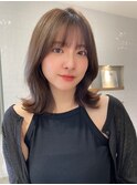フェイスレイヤーナチュラルくびれヘア【肥田亜沙美】