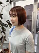 フィル(fil)&nbsp;ミニボブ／オレンジベージュ