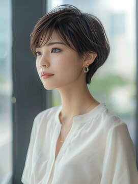 アルトリスト(Altruist Aging×HAIR&SPA) ＠ダークアッシュ大人ガーリーボブ着物似合わせカット/髪質改善