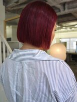 カシェ ナカザキ(CACHE NAKAZAKI)&nbsp;レッド/ダブルカラー/ブリーチなしカラー