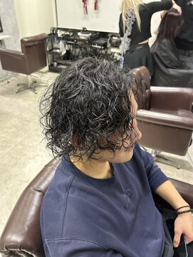 グラッジ 池袋(GLADGE) スパイラルパーマ サーフカール メンズパーマ