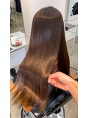 髪質改善ストレート
