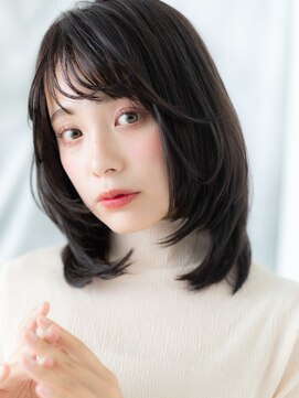 ドクターズ サロン ラブ(Dr's Salon LAB) ツヤ髪伸ばしかけ大人可愛いレイヤーカットq古河20代30代40代