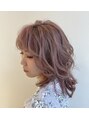 エムスラッシュ ストリートマーケット スマートサロン センター北(M.SLASH) ピンク系のお色はお肌の色が良く見えます!色味も調整できます!