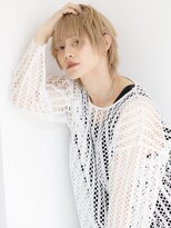 ユーフォリア 渋谷グランデ(Euphoria SHIBUYA GRANDE)&nbsp;ブロンドヘア　韓国風　ラウンドマッシュ　MOMO