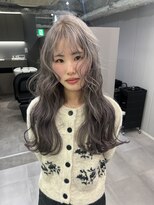 ロテ 名古屋 名駅店(Lote.)&nbsp;ホワイトグレージュ/デジタルパーマ/チェリーブラウン