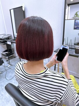 ログ(L.O.G) 【オススメNo.1】カット+ダメージレスカラー+トリートメント