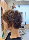 ライトベージュショート