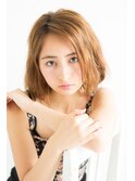 【anis musee 苫小牧】センターパート 無造作 ふわミディ☆