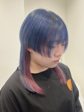 ラック 表参道(LUCK) インナーカラー/レイヤーカット/ウルフカット/ブリーチ/原宿