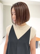 ジル ブラン 福岡(JIL BLAN)&nbsp;ハイライトカラー/ショートカット/レイヤーカット/福岡天神