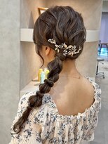 ヴィサージュアクト(VISAGE a.c.t)&nbsp;サイド編みおろし