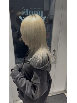 ポプルス(popls) ウルフカット/中性ウルフ/ハッシュカット.ハイトーンウルフ