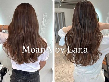 モアナ バイ ラナ(MoanA BY LANA)の写真/サラサラ手触り抜群♪話題の髪質改善!マイクロバブル×高級トリートメント勢揃い!高い効果と持続性に感動♪