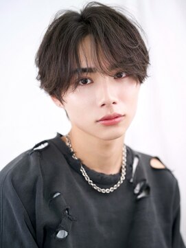 ゼロ 渋谷(XeRo) 韓国シースルーマッシュ【毛流れニュアンスパーマ】