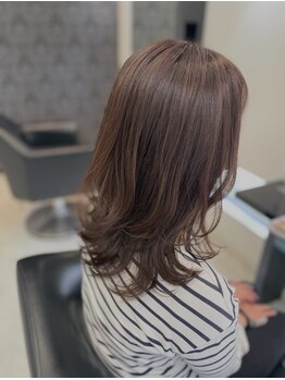 ジュエラ(Jewelux by trusty)の写真/【白髪ぼかし◯髪質改善】気になるお悩みも魅力に変える。超音波Aujuaで持続する潤いと艶を実感！