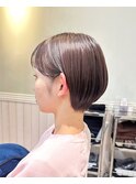 Lidee耳かけショートイメチェン