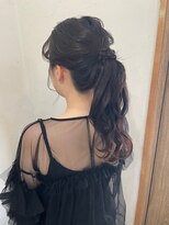 ルーナ ヘアラウンジ(Luuna hair lounge)&nbsp;ゆるポニー