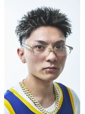 スキンフェードフェザーアップ高円寺バーバー顔剃り