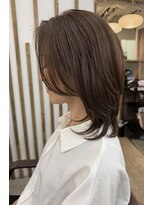リプルバイメグ(Ripple by mEg)&nbsp;30代・40代おすすめナチュラルブラウンXミディアムレイヤー