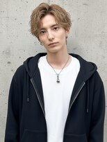 ニューヨークニューヨーク メン 姫路本店(NYNY MEN) サンドベージュ×アップバング