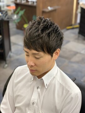 メンズヘアサロン ルーモ 清潔感ショート