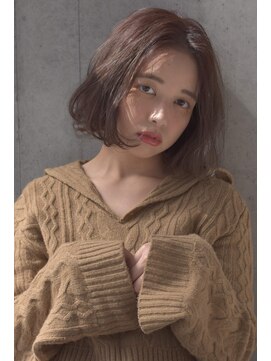 バロンフェム(baLon.fem) Ai Honda/大人重軽ウェーブ×やわらかベージュ