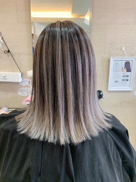 プライズ 池袋店(prize) バレイヤージュブランジュことりベージュ切りっぱなし2110