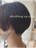 おとなの刈り上げショート＊10代・20代・30代◎//山崎香菜子