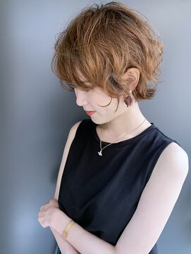 ラウンジ モリオ イケブクロ(Lounge MORIO Ikebukuro) 【morio池袋】可愛くて色気のあるマッシュウルフショート♪