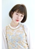 【Arigate山中】小顔 大人ショート ボブ  ベージュカラー