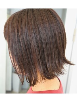 トランクヘアデザイン(TRUNK Hair Design) 【TRUNK Hair Design 西本】切りっぱなしBOB