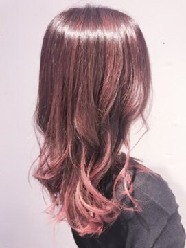 エイト 野々市店(EIGHT) お客様スタイル_デザインカラー_セミロング