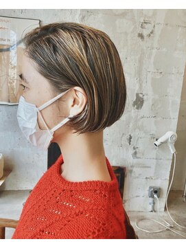 フォーク(folk) ハイライトミニボブ