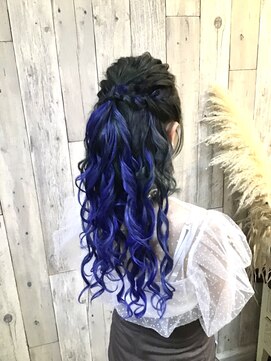 ヘアースペース ムーン(Hair Space MOON) 早朝OKイベント等のヘアーセットはヘアースペースムーンへtell