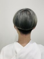 モヅ美容室 チェルム 四日市店(MOZ美容室 cheRm) モードマッシュ×シルバー