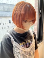 エイト 福岡天神店(EIGHT fukuoka)&nbsp;夏！オレンジボブ