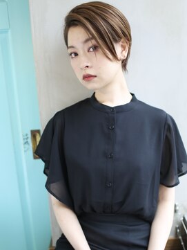 バース(BIRTH) 天神【BIRTH】前髪なしショート×耳掛けかき上げショート　12