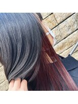 パ ドゥ プロン(Pas de plan)&nbsp;インナーカラー　ローズピンク