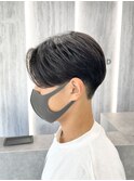 センターパート/マッシュ/縮毛矯正