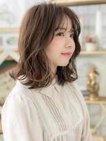 カバーヘアアンドスパ ブリス 浦和(COVER HAIR&SPA bliss)&nbsp;韓国風イヤリングカラー小顔ミストバングTb4浦和20代30代40代