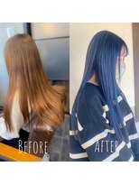 マサキヘアーアンドリラックス(MASAKI Hair&Relax) カッコカワイイ　ブルーブラック