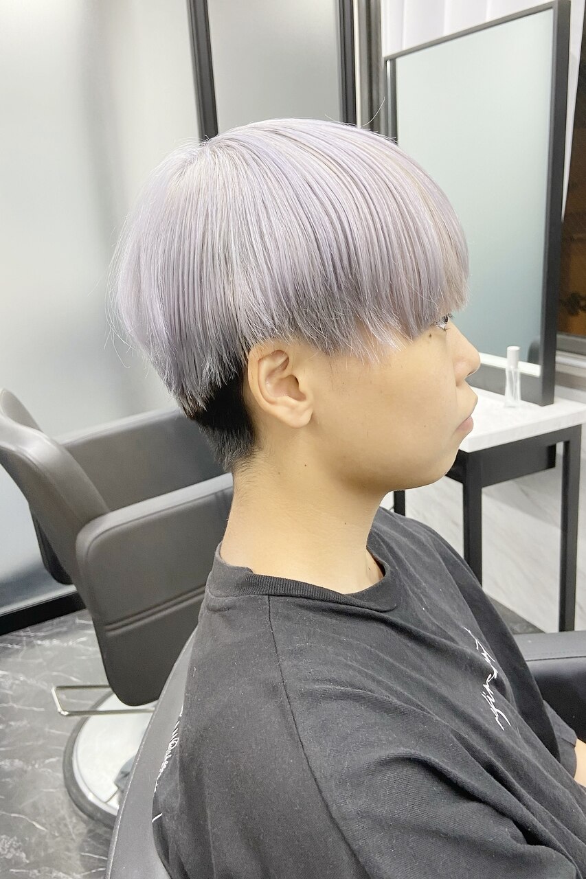 メンズ ホワイトラベンダー～ 【Ria 大阪 梅田】：L184266543